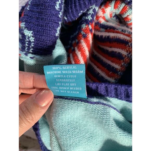 Norther Pole Merlot-Ho-Ho Drunk Santa Wine Ugly Christmas Sweater Women's Xlarge - Picture 4 of 4